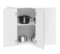 “Rabais""Meuble haut suspendue - VIDAXL - Armoire murale d'angle de cuisine Kalmar sonoma gris Août59549