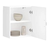 “Rabais""Meuble haut suspendue - VIDAXL - Armoire murale de cuisine Lucca blanc brillant - bois ingénierie Août74921