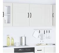 “Rabais""Meuble haut suspendue - VIDAXL - Armoires murales de cuisine 2pcs Kalmar blanc - bois d'ingénierie Août65487