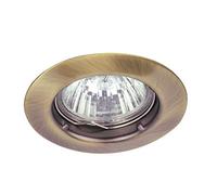 Spot encastré plafond 12V bronze MR16 Rabalux 1090