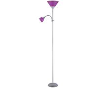 Rabalux Action lampadaire 2x100 W violet-argenté 4020