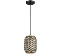 Rabalux Adalla lampe suspendue 1x40 W noir-rotin 72091
