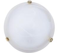 Rabalux Alabastro plafonnier 1x60 W blanc 3201