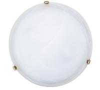 Rabalux Alabastro plafonnier 2x60 W blanc 3301