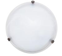 Rabalux Alabastro plafonnier 2x60 W blanc 3303