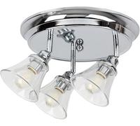 Rabalux Antoine plafonnier 3x40 W chrome-transparent 3210