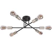 Rabalux Branwen plafonnier 6x25 W noir 71026