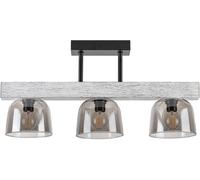 Rabalux Cardamom plafonnier 3x40 W fumé-bois 3119
