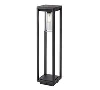 Rabalux Colonne de jardin noire Zernest pour ampoule E27 60cm 77087
