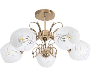 Rabalux Fauna plafonnier 5x40 W doré 5099