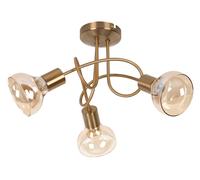 Rabalux Holly plafonnier 3x40 W laiton-ambré 5548