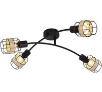 Rabalux Indiana plafonnier 4x25 W noir 5282