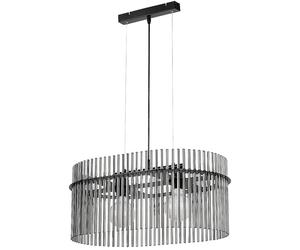 Rabalux Inesa lampe suspendue 2x40 W noir-fumé 72262
