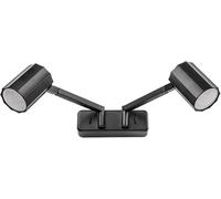 Rabalux Karter applique murale 2x5 W noir 73028