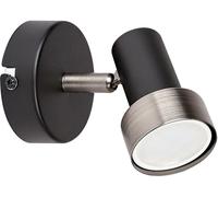 Rabalux Konrad applique murale 1x50 W noir-argenté 73011