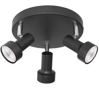 Rabalux Konrad plafonnier 3x50 W noir 5324