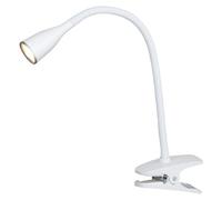 Rabalux Lampe pince de bureau - Blanc