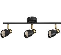 Rabalux Lilou plafonnier 3x25 W noir-doré 73049