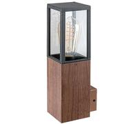 Rabalux Wales applique murale extérieure 1x60 W transparent-bois 7195