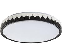 Rabalux Malin plafonnier intelligent 1x48 W blanc-noir-gris 71304