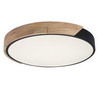 Rabalux Maple2 plafonnier x24 W noir-bois 71416