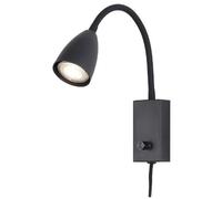 Rabalux Mika applique murale 1x25 W noir 6719