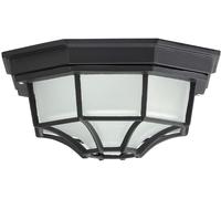 Rabalux Milano plafonnier extérieur 1x100 W noir 8346