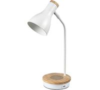 Rabalux Mosley lampe de bureau 1x25 W blanc-bois 74001