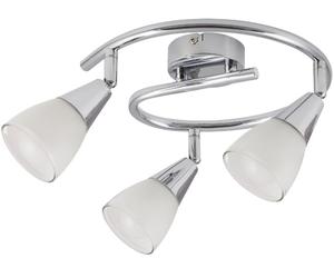 Rabalux Nicolette plafonnier 3x40 W blanc-chrome 6769