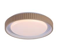 Rábalux Pastello Plafonnier LED 48W dimmable télécommande Ø495 mm gris-beige