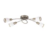 Rabalux Plafonnier Elite métal - Marron