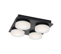 Rabalux Plafonnier LED Attichus - Noir