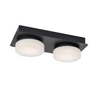 Rabalux Plafonnier LED Attichus - Noir