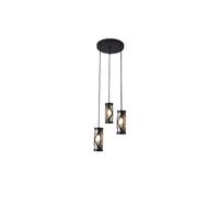 Rabalux Oberon lampe suspendue 3x40 W marron-ambre 5339