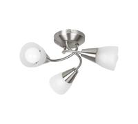 Rabalux Plafonnier rond métal - Argent