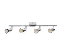 Rabalux Plafonnier spot 4 lampes - Argent