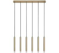 Rabalux Ramira lampe suspendue 6x5 W transparent-doré 72363