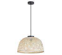 Rabalux Rattan lampe suspendue 1x25 W noir-rotin 72025