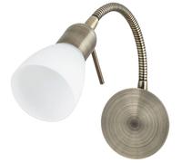 Rabalux Soma applique murale 1x40 W blanc-marron 6320