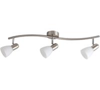 Rabalux Soma plafonnier 3x40 W blanc-chrome 6303