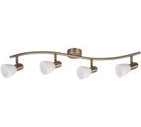 Rabalux Soma plafonnier 4x40 W blanc-marron 6309