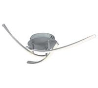 Rabalux Plafonnier Tatjana 3144 – 3x22 W, 4000 K, 1400 lm, blanc-argenté