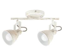 Plafonnier applique provençal 2xE14 blanc patiné Rabalux