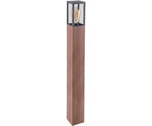 Rabalux Wales lampadaire extérieur 1x60 W transparent-bois 7197