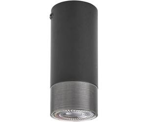 Rabalux Zircon plafonnier 1x5 W noir-argenté 5074
