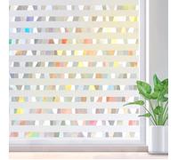 Rabbitgoo Film Occultant pour Fenêtre 3D Décoratif Film Electrostatique Sans Colle Film pour vitre Statique Anti-UV-44.5x200cm