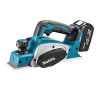 Makita Rabot sans-fil DKP180RMJ - 18 V Li-ion - 2x4,0 Ah - MAKPAC - 82 mm - 2 mm