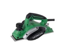 Hitachi P 20SF - Rabot Électrique en Bois - Butée - Noir - Inclus uide Droit, Jauge pour Montage des Lames