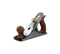 Rabot à lisser Faithfull n° 4 - Rabot à bois en fonte usinée avec précision pour bois durs et tendres, finition de surface, ébénisterie et menuiserie générale