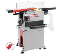 Holzmann Dégauchisseuse raboteuse HOB 260 – 1 800 W, 400 V triphasé, dépoussiéreur intégré